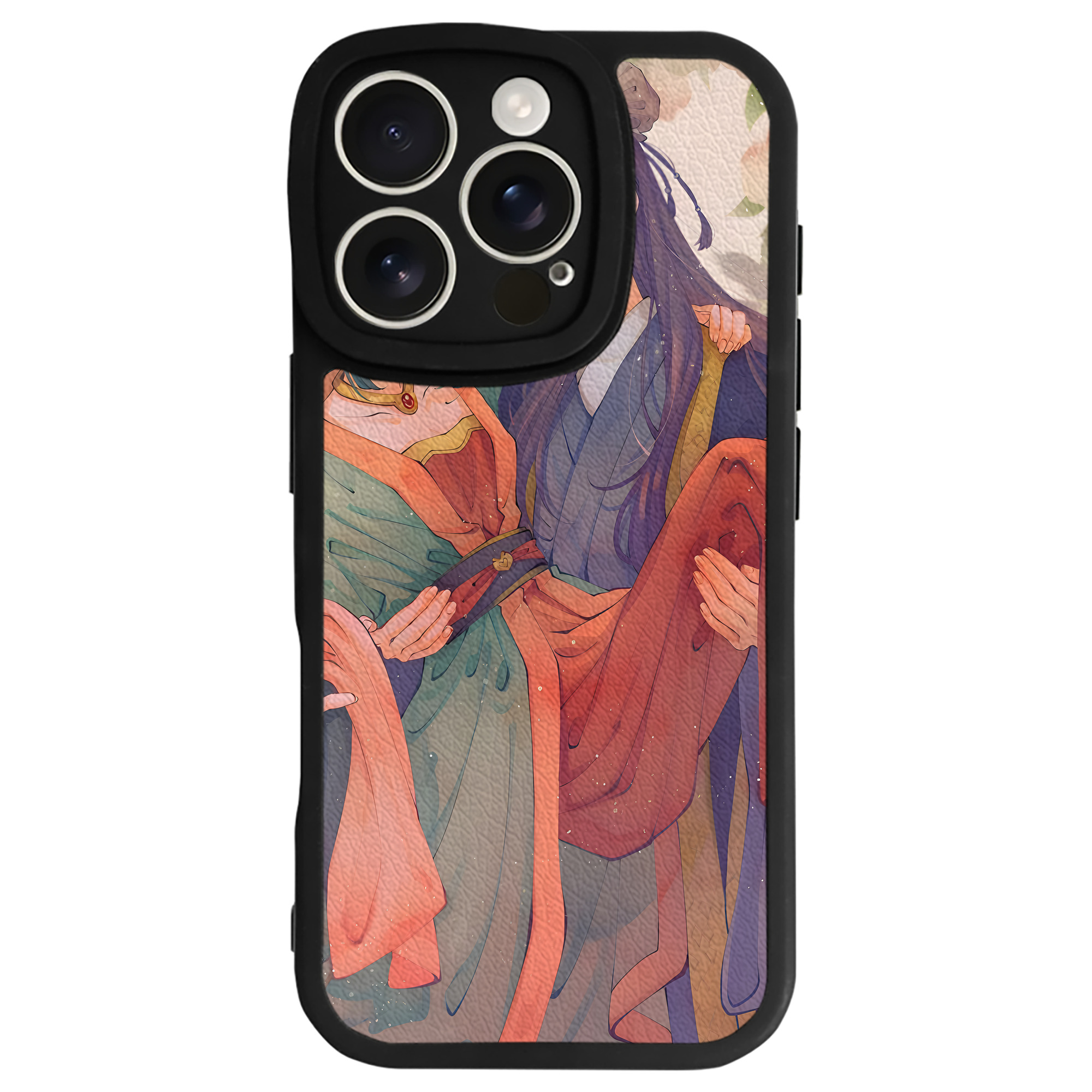 （画像用） 薬屋のひとりごと The Apothecary Diaries 【iPhone 16シリーズ対応】シリコンスマホケース（レザー調） 材質：シリコン
